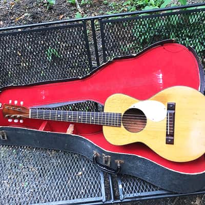 Kay Harmony H-162 3/4  Terz Size Parlor Guitar 1950's image 6