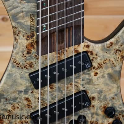 Ibanez EHB1506MS-BIF Bass Workshop - Black Ice Flat image 5