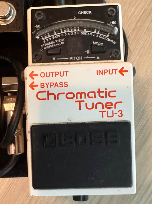 Boss TU-3 Chromatic Tuner 2009 - Present - White image 1