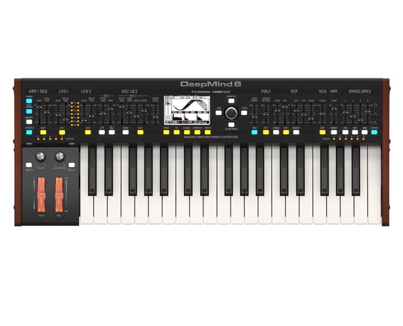 Behringer DeepMind 6 37-Key 6-Voice Polyphonic Analog Synth image 1
