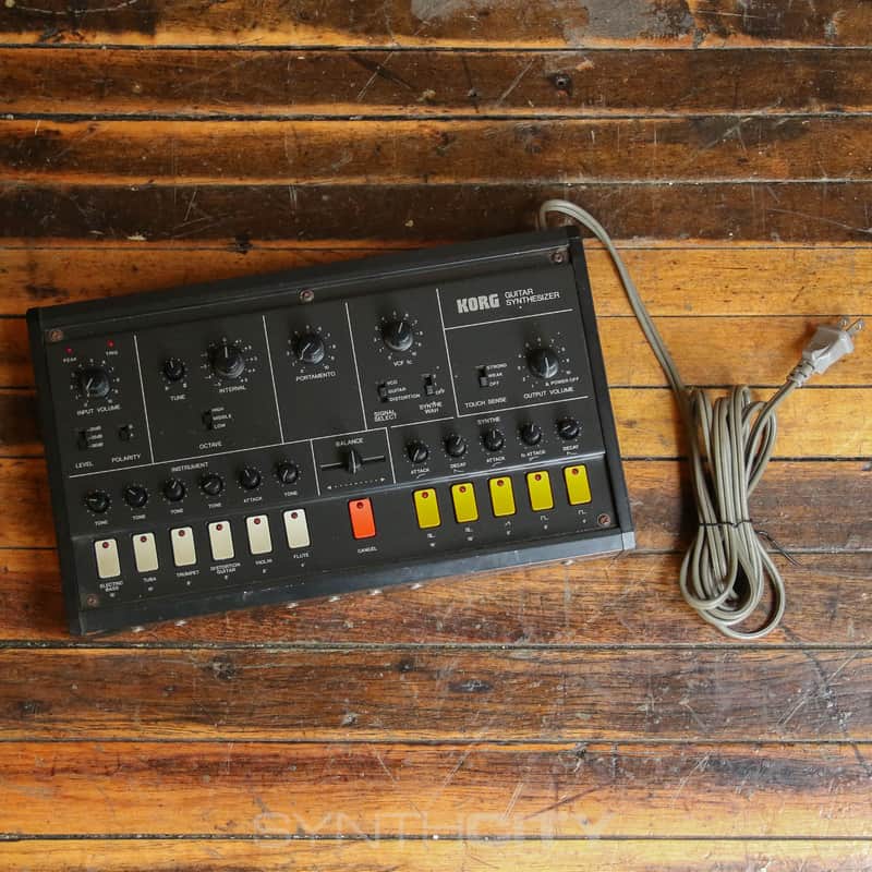 Vintage Korg Japan  X-911 Electric Guitar Synthesizer Synth Effect Effects Processor image 1