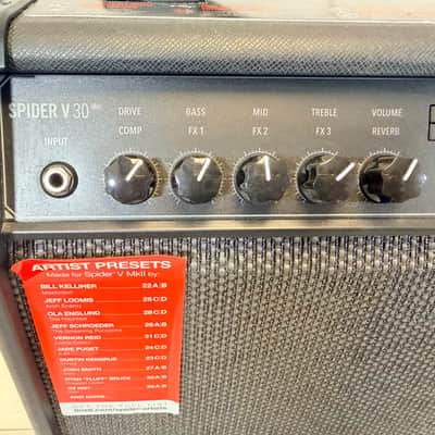 Line 6 Spider V 30 MkII 30-Watt Modeling Guitar Amplifier w/ USB Recording 2021 image 3