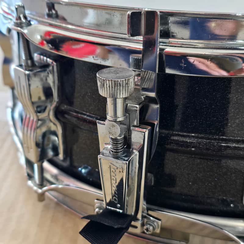 Ludwig Acrolite 14"x5" Black Galaxy Finish 1990s image 1