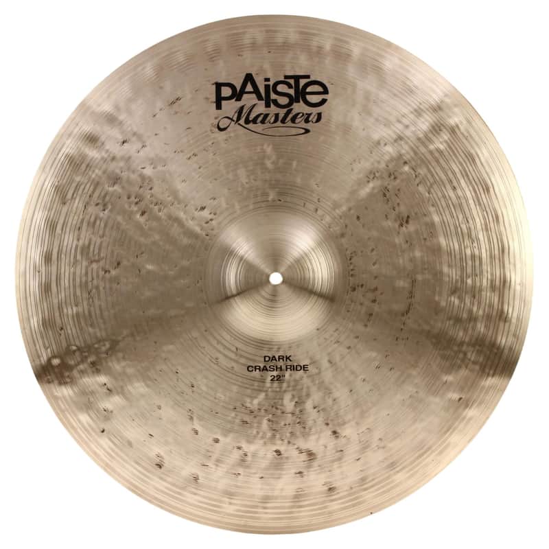 Paiste 22" Masters Dark Crash Ride Cymbal *USA Small Business* image 1