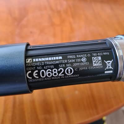 Sennheiser Sennheiser EM100 G3 True Diversity Receiver + SKM100 G3 Handheld Transmitter – 780-822 MHz – Professional Wireless System 🔥 image 21