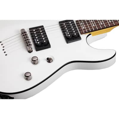 Schecter Omen-6 Series Electric Guitar - Vintage White image 2