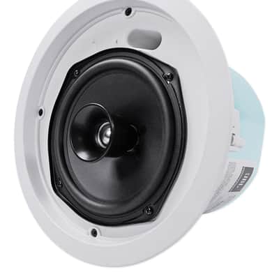 (2) Control 26C 6.5" 150 Watt In-Ceiling White Home Theater Speakers 16-ohm image 4
