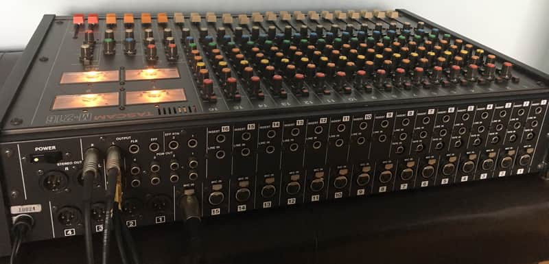 Tascam M-216 Analog Mixer | Reverb