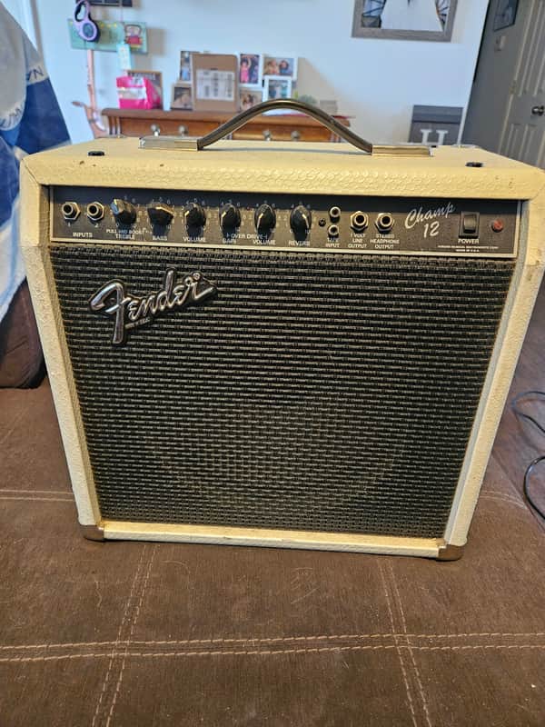 Fender Champ 12-Watt 1x12" Guitar Combo 1991 image 1