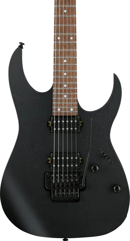 Ibanez RGRT420 Standard Electric Guitar, Jatoba Fingerboard, Weathered Black image 1