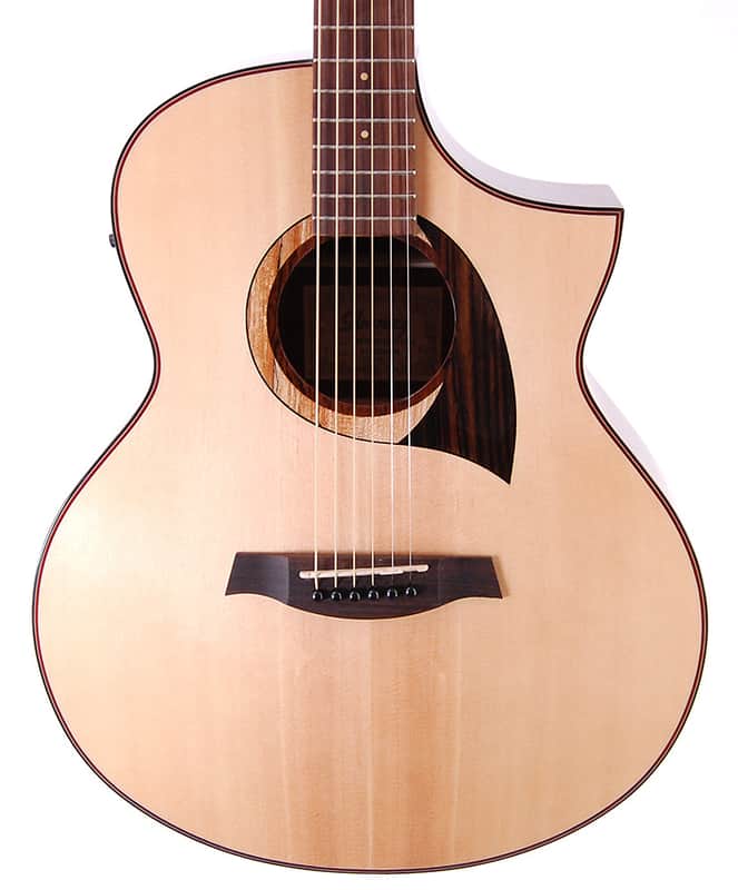 Ibanez AEW22CD Acoustic Electric Guitar Natural Finish | Reverb