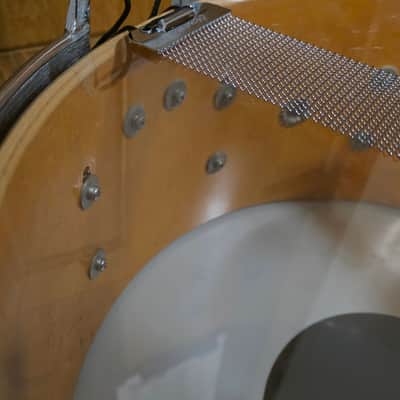 Tama BE546 Artwood Bird’s eye All Maple Snare 14"x 6.5" 1988 One Way Lugs image 8