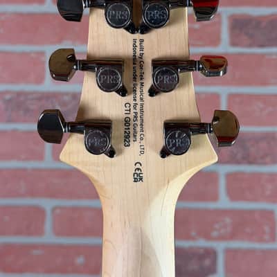 PRS SE Swamp Ash CE 24 Sandblasted Electric Guitar - Sandblasted White image 12