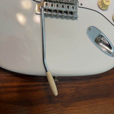 ***Must See*** Olympic White Hendrix Voodoo Tribute Strat Partscaster – (Right Handed) Lefty Neck & Tremolo, Nitro Finish image 8