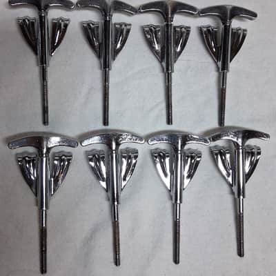8 Ludwig Bass T-Rods and Claws 1960s image 1