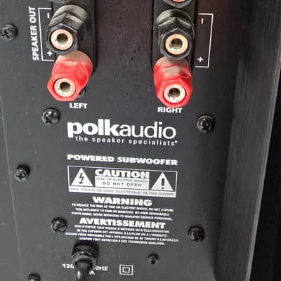 Polk PSW-404 Subwoofer - Black image 5