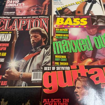 14 vintage Guitar Magazines image 8