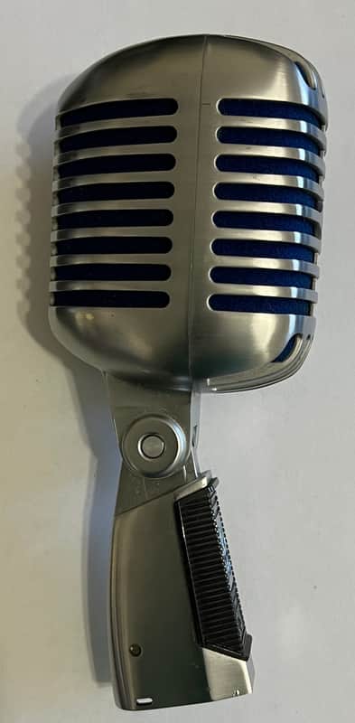 Shure Super 55 Deluxe Supercardioid Dynamic Microphone 2017 - Present - Chrome image 1