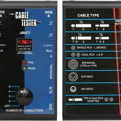 Galaxy Audio Galaxy Audio Cable Tester - JIB/CT image 2