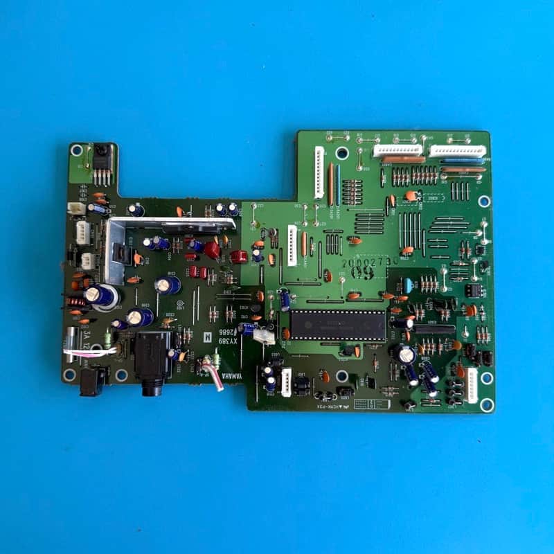 YAMAHA PSR-260 Keyboard Part: Main Processing Board AC Phones PCB [XY389] image 1
