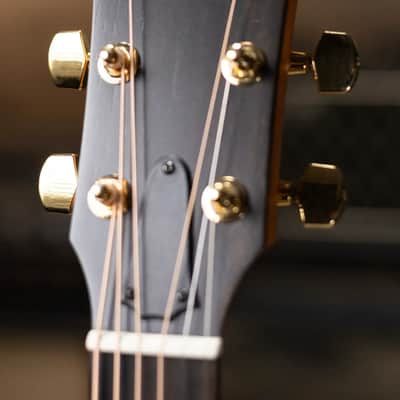 Taylor Sunset Blvd 214ce DLX Grand Auditorium Acoustic/Electric Guitar - Shaded Edge Burst with Hardshell Case - Factory Demo image 5