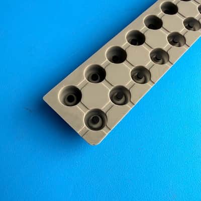 CASIO WK-1630 WK-3000 Keyboard Part: 8-Key Conductive Pad Contact Strip Gray image 5