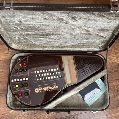 Suzuki OM-27 Omnichord 1981 - Brown image 2