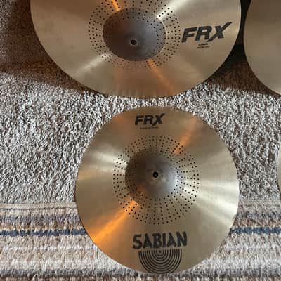 Sabian FRX Cymbal Set 14” Hats 16” 18” Crashes 21” Ride + Cut-Down Crash image 3