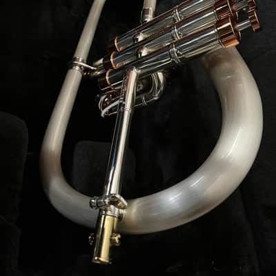 Carol Brass CFL-9990 Flugelhorn Euro Bell Satin & Combo Finishes "Angel Horn" image 11