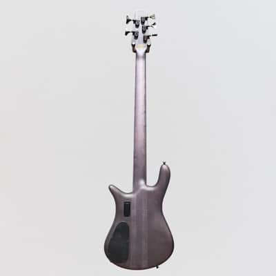 Spector Euro 5 LX 5 String Neck Through Electric Bass Guitar - Nightshade Matte image 12