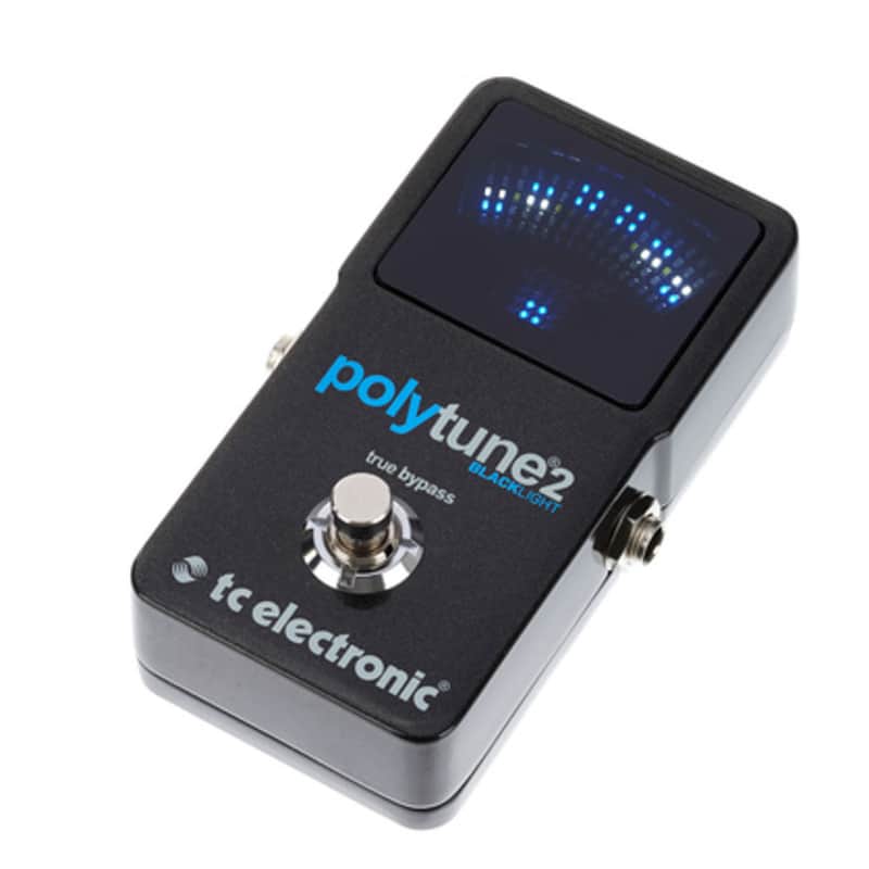 TC Electronic Polytune 2 Blacklight Polyphonic Tuner Pedal image 2