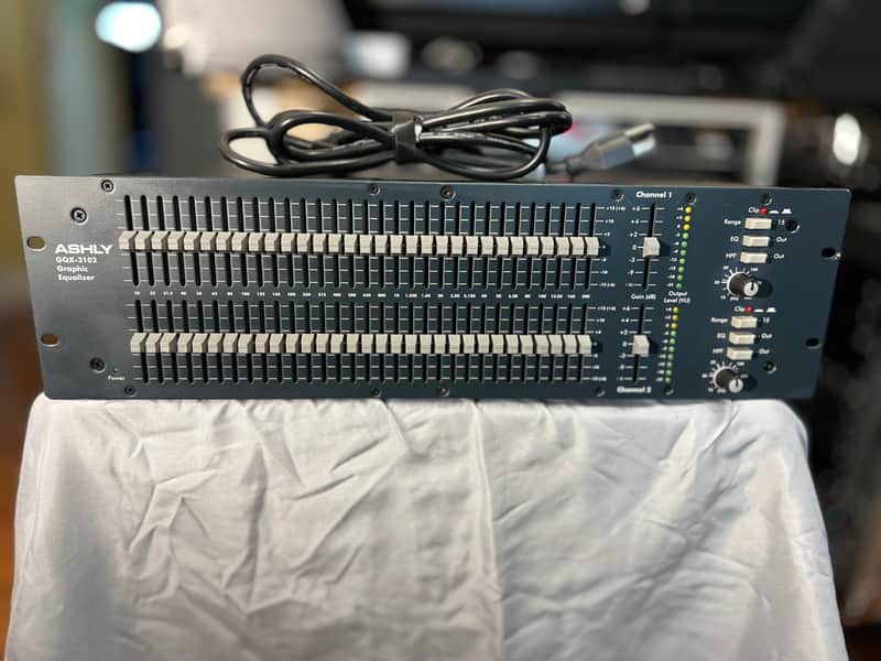 Ashly GQX-3102 Dual-Channel 31-Band Graphic Equalizer image 1