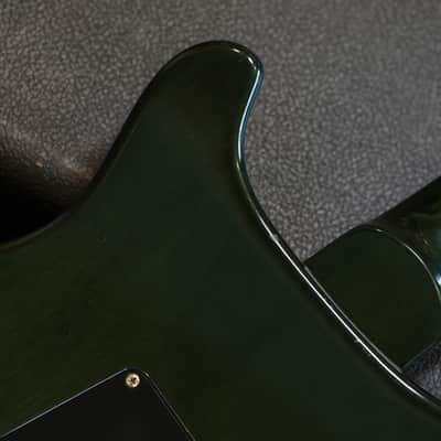 2015 PRS 30th Anniversary Custom 24 10 Top Electric Guitar Flamed Jade + OHSC image 13