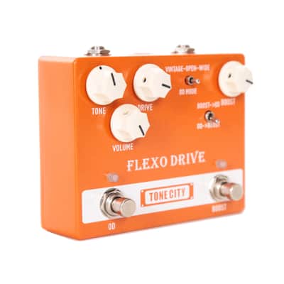 Tone City Flexo Drive Overdrive/Boost TC-T36 Guitar Effect Pedal True Bypass. image 2