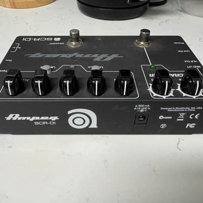 Ampeg SCR‑DI Bass DI Preamp with Scrambler Overdrive 2010s - Black image 4