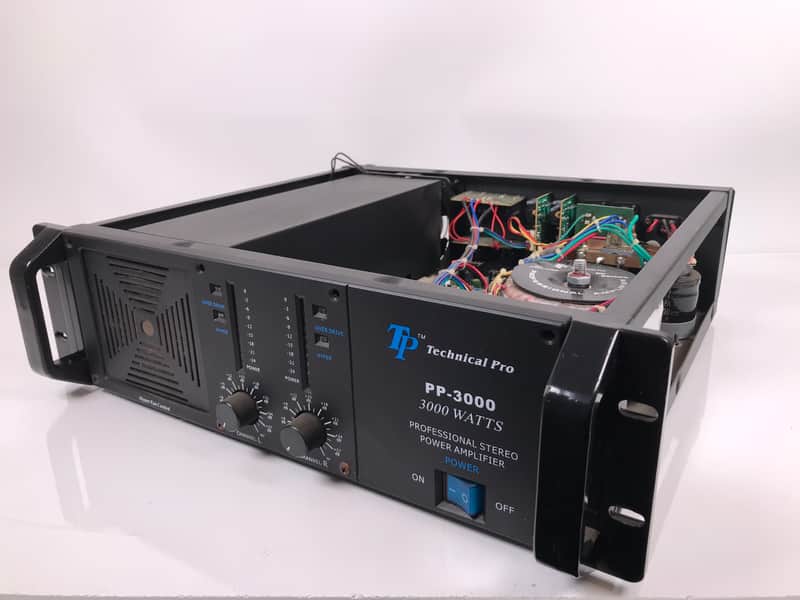 Technical Pro PP-3000 Power Stereo Amp image 1