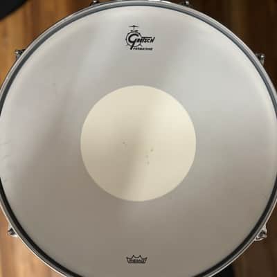 Gretsch Brooklyn 14x6.5 Chrome over Brass snare Drum with Die Cast Hoops - Polished Chrome over Brass image 5