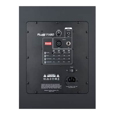 Fluid Audio FX80 8" Coaxial Active Studio Monitor - Black image 6
