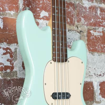 Squier Vista Series Musicmaster Bass 1997 Sonic Blue image 3