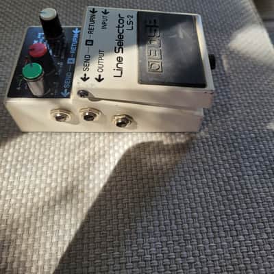 Boss LS-2 Line Selector (Silver Label) 1991 - Present - White image 6