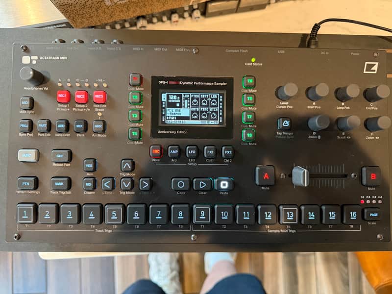 elektron Octatrack MKⅡ Elektron Octatrack MKII Black – United States