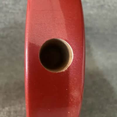 Red Solid Wood ST Style 6 String Guitar Body DIY Project image 7