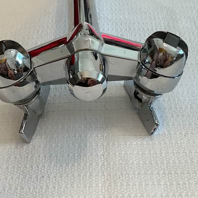 Premier Lokfast Double Tom Mount …AS IS …1970’s-1980’s - Chrome WORLDWIDE SHIPPING image 11