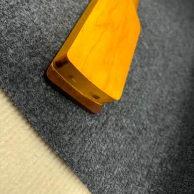 Electric bass guitar neck/T 2025020502 (21frets  ) maple/Purple core wood image 8