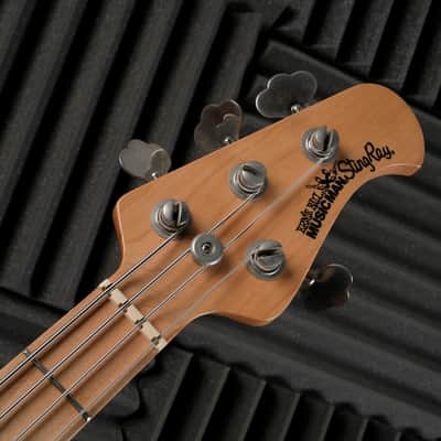 Ernie Ball Music Man StingRay 4 H with Maple Fretboard 2011 - Natural image 5