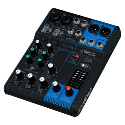 Yamaha 6-Channel Analog Mixer MG06 image 3