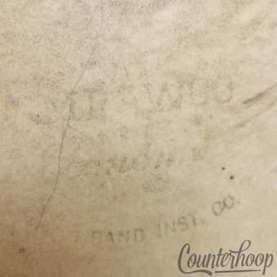 Amrawco Standard 3-14"Calf Skin Snare/Tom Drum Heads Batter Vintage 30s Calfskin image 4