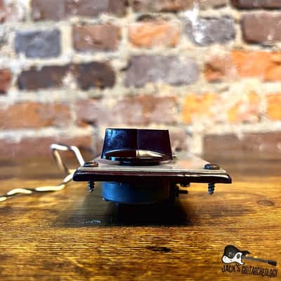 Regal Lap Steel Guitar Pickup w/ Electronics, Knobs & Mounting Bracket (1930-40s - Silver / Mahogany) image 5