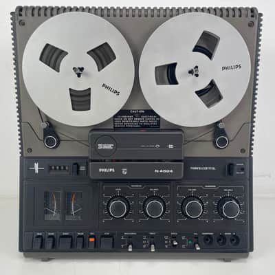 Philips - N4504 - 18CM Reel-to-Reel Deck - Serviced (New Belts) image 5