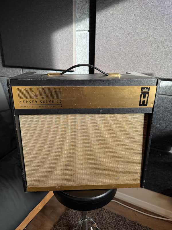 WEM Watkins Hesseys Mersey Super 15 Tube Amplifier 1964 image 1